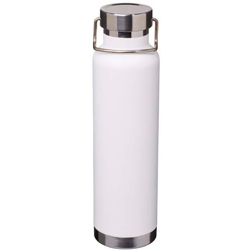 Botella de 650 ml de acero inoxidable reciclado con certificado RCS con aislamiento de cobre "Thor"