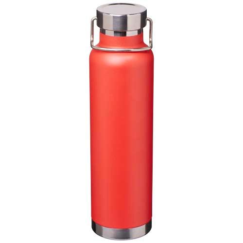 Botella de 650 ml de acero inoxidable reciclado con certificado RCS con aislamiento de cobre "Thor"