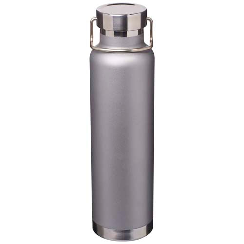 Botella de 650 ml de acero inoxidable reciclado con certificado RCS con aislamiento de cobre "Thor"