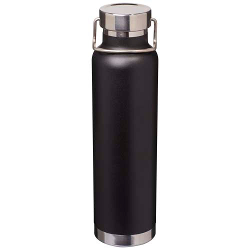 Botella de 650 ml de acero inoxidable reciclado con certificado RCS con aislamiento de cobre "Thor"