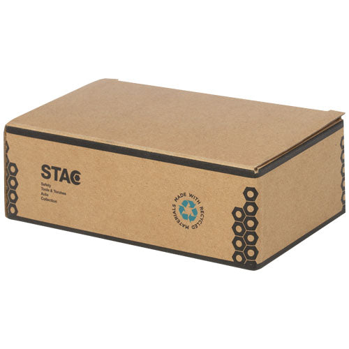 Set de destornilladores de plástico reciclado 8 en 1 RCS con linterna "Octo" - imagePackage