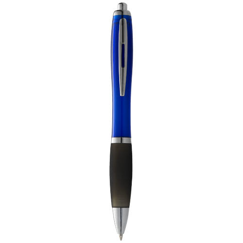 Bolígrafo de color y empuñadura negra "Nash" (tinta negra)
