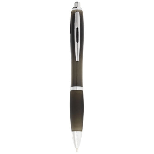 Bolígrafo de color y empuñadura negra "Nash" (tinta negra)