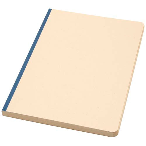 Libreta A5 de tapa blanda de RPET y caña de azúcar "Liliana"