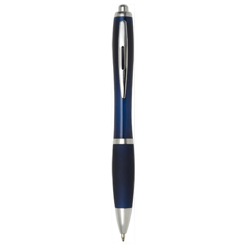 Bolígrafo de color con empuñadura de color "Nash" (tinta negra)