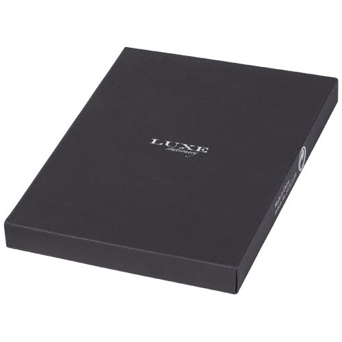 Libreta A5 de imitación de piel "Bound" - imagePackage