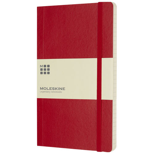 Libreta de tapa blanda L rayada "Classic"