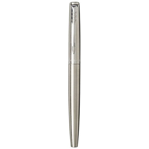 Parker pluma estilográfica de acero inoxidable "Jotter" (tinta azul) - imageFront