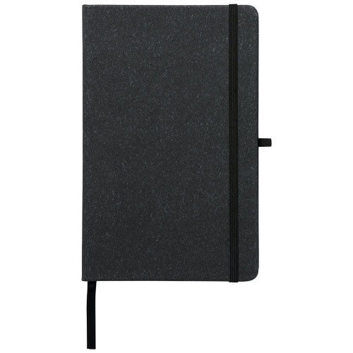 Libreta A5 de retales de piel "Atlana" - imageFront