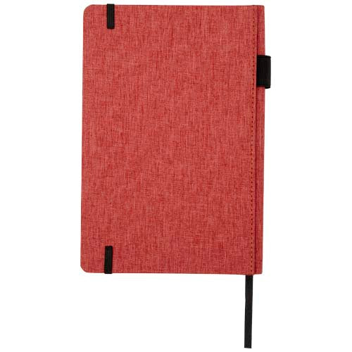 Libreta de tamaño A5 de PET reciclado "Orin" - imageBack