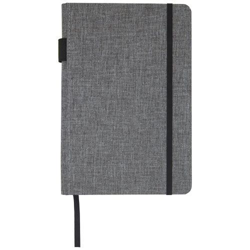 Libreta de tamaño A5 de PET reciclado "Orin" - imageFront
