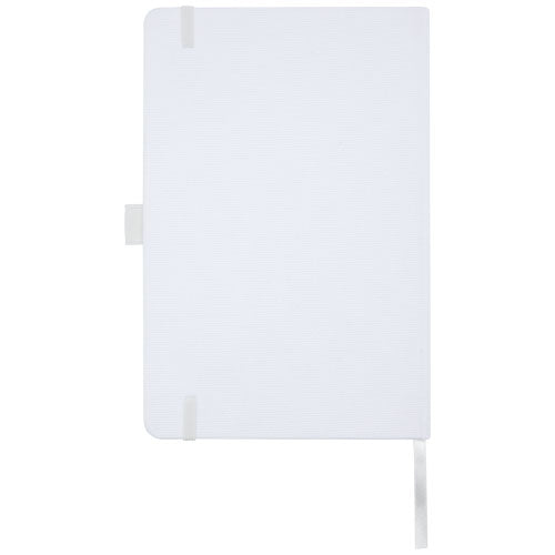 Libreta de papel reciclado A5 con tapa de PET reciclado "Honua" - imageBack