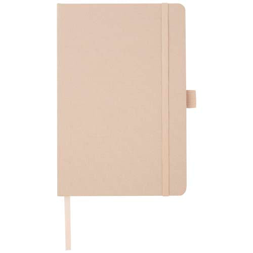 Libreta de papel reciclado A5 con tapa de PET reciclado "Honua" - imageFront