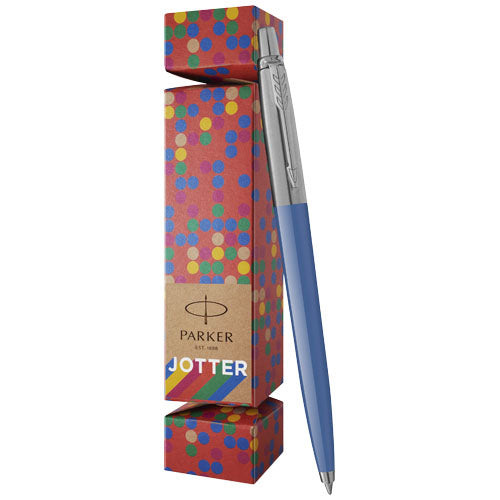 Parker set de regalo con bolígrafo "Jotter Cracker" (tinta azul)