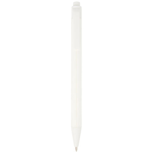 Bolígrafo monocromático de papel reciclado con acabado mate "Chartik" (tinta negra)
