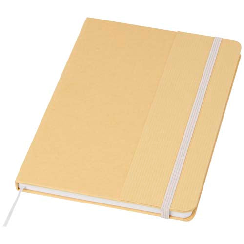 Libreta de tapa dura A5 de cartón reciclado "Nelida"