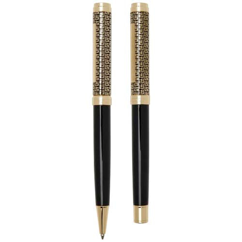 Set de bolígrafo y rollerball "Legato" (tinta azul) - imageBack