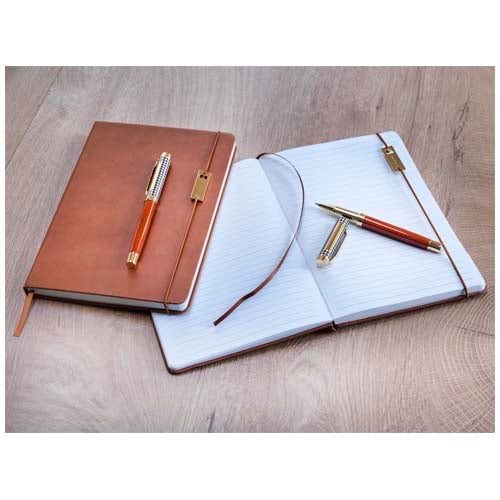 Set de libreta A5 con rollerball "Legato" (tinta azul) - imageMood1