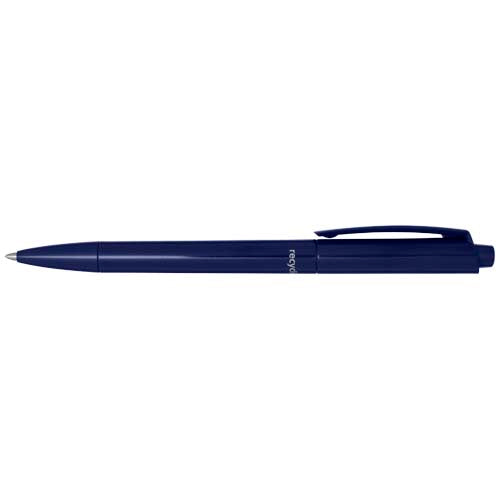 Bolígrafo de plástico reciclado "Martha" (tinta azul) - imageFront