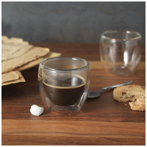 Set de 2 tazas espresso de cristal "Boda" - imageMood1