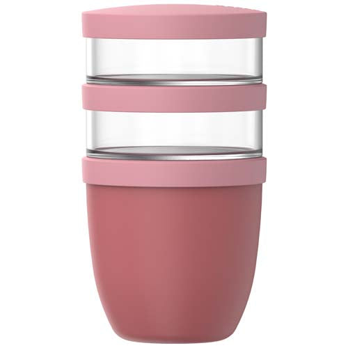 Fiambrera con aislamiento con 3 piezas de 500 ml + 2 × 200 ml "Mepal Ellipse" - imageFront