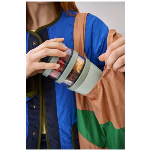 Fiambrera con aislamiento con 3 piezas de 500 ml + 2 × 200 ml "Mepal Ellipse" - imageMood2