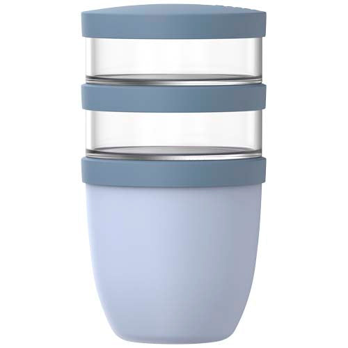 Fiambrera con aislamiento con 3 piezas de 500 ml + 2 × 200 ml "Mepal Ellipse" - imageFront