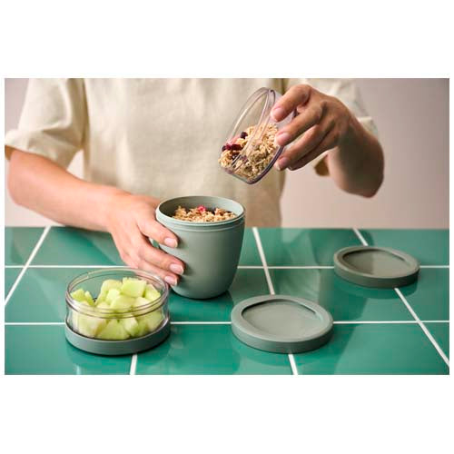 Fiambrera con aislamiento con 3 piezas de 500 ml + 2 × 200 ml "Mepal Ellipse" - imageMood1