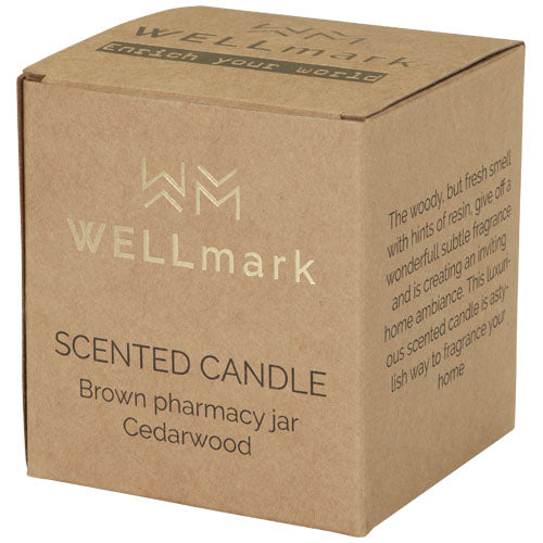Vela perfumada con fragancia de madera de cedro "Wellmark Let 's Get Cozy" - imagePackage