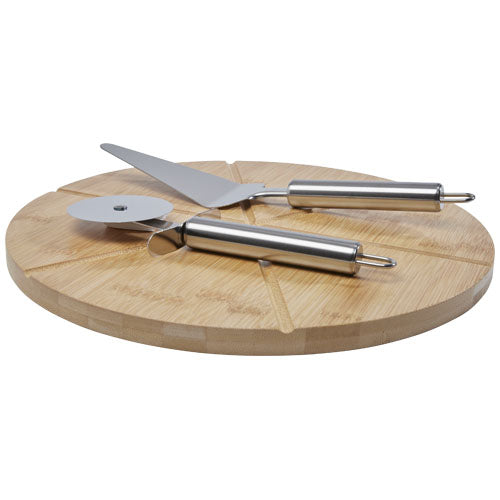 Set de bambú para pizzas "Mangiary"