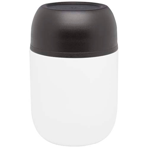 Fiambrera de 480 ml de acero inoxidable reciclado de doble pared "Supo" con cuchara plegable - 11342101