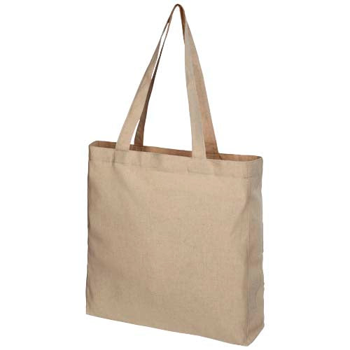 Bolsa Tote de algodón reciclado de 210 g/m² con refuerzos "Pheebs"