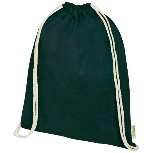 Mochila de cuerdas de algodón orgánico de 140 g/m² 5L "Orissa"
