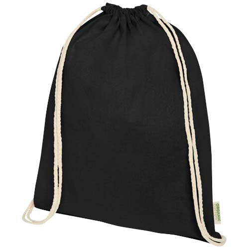 Mochila de cuerdas de algodón orgánico de 140 g/m² 5L "Orissa"
