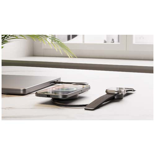 Cable de carga doble de 15 W "Zens Pro 2" - imageMood2