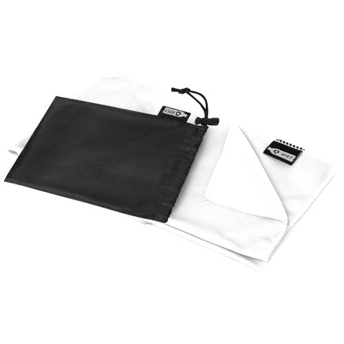 Toalla refrescante deportiva de PET reciclado con bolsa 80 x 30 cm "Raquel"