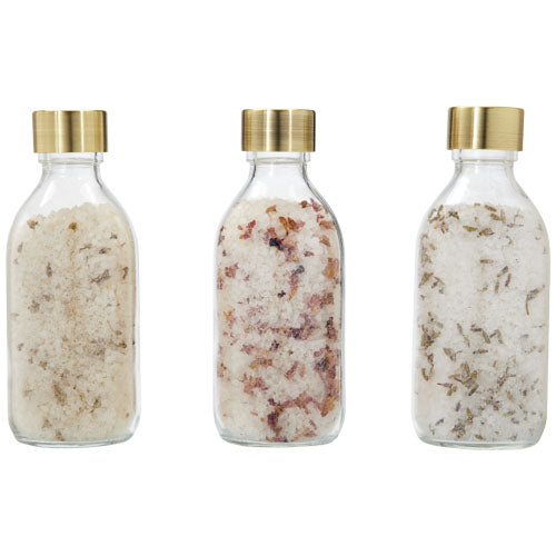 Conjunto de regalo de sal de baño de 3 piezas de 200 ml "Wellmark Just Relax" - imageBack