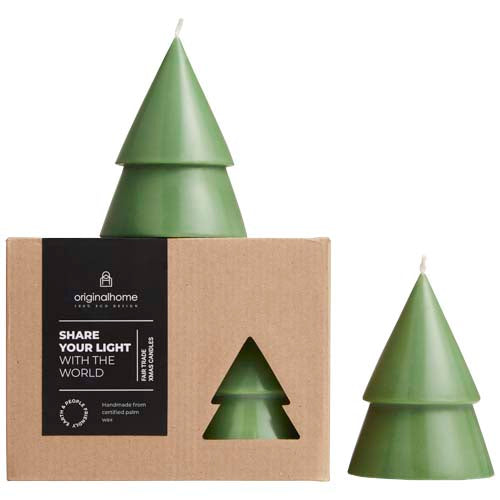 Originalhome Set de 2 velas árbol de Navidad - M