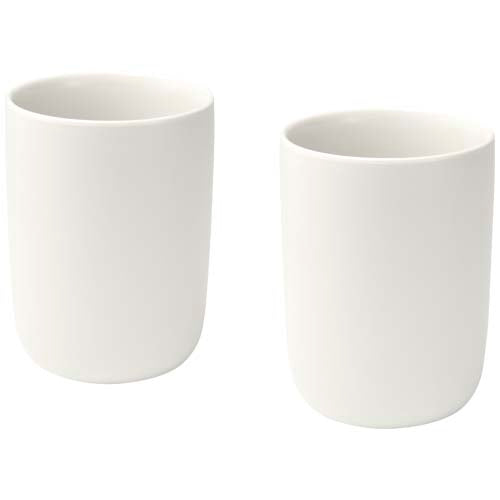 Juego de 2 tazas de cerámica acabado mate de 350 ml "Male" - 12639601