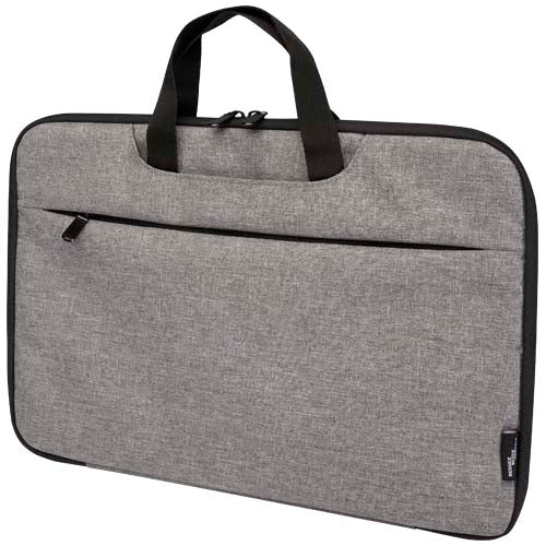 Maletín para portátil de 14”de material reciclado GRS 2 en 1 de 3 l "Libra"