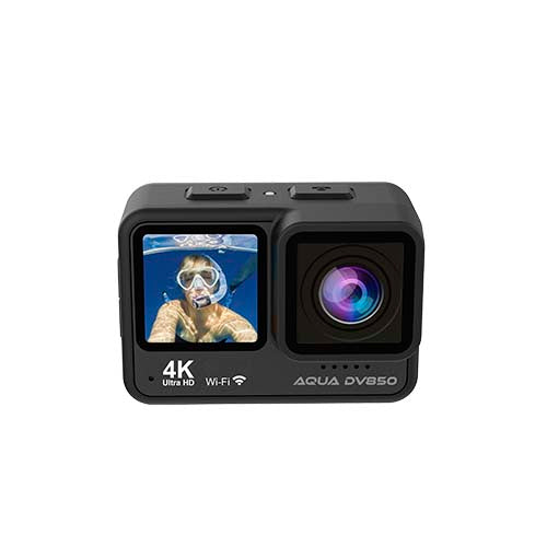 Cámara de acción con doble pantalla 4K "Prixton DV850 Aqua" - imageFront