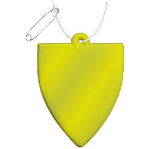 Colgante de TPU reflectante en forma de placa H-12 "RFX™" - 1PR10513