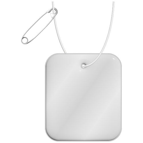 Colgante de PVC reflectante rectangular XXL H-20 "RFX™" - 1PR12001