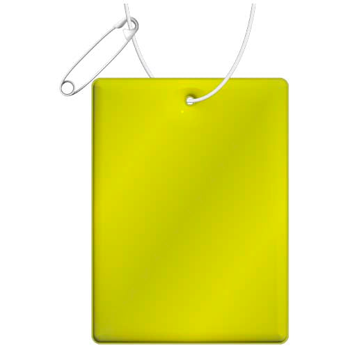Colgante rectangular ligero de PVC reflectante, tamaño grande  "RFX™ H-12" - 1PR13513