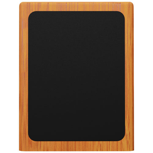 Soporte para lápices de madera con logotipo retroiluminado y doble salida USB "SCX.design O12" - imageFront