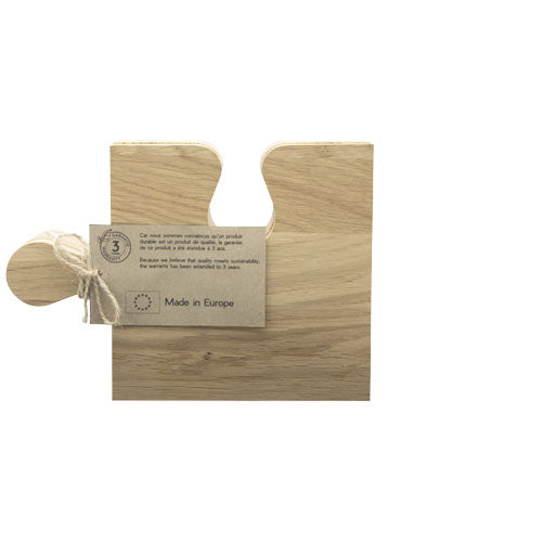 Tabla de cortar de roble en forma de puzle "SCX.design K05" - imageFront