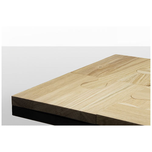 Tabla de cortar de roble en forma de puzle "SCX.design K05" - imageMood1