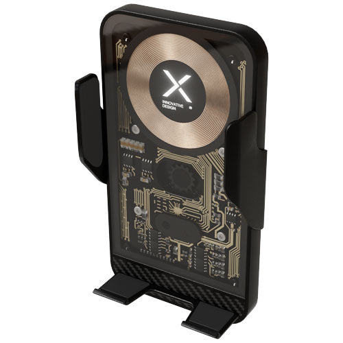 Cargador inalámbrico para el coche/soporte para teléfono de 15 W "SCX.design V40" - 1PX15590