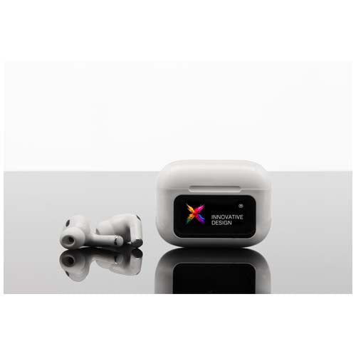 Auriculares con ANC y estuche de carga interactivo con pantalla táctil "SCX.design E26" - imageMood2