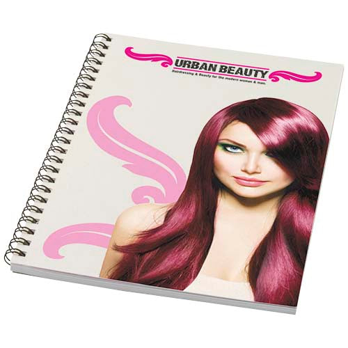 Cuaderno con espiral A5 a color "Desk-Mate®"